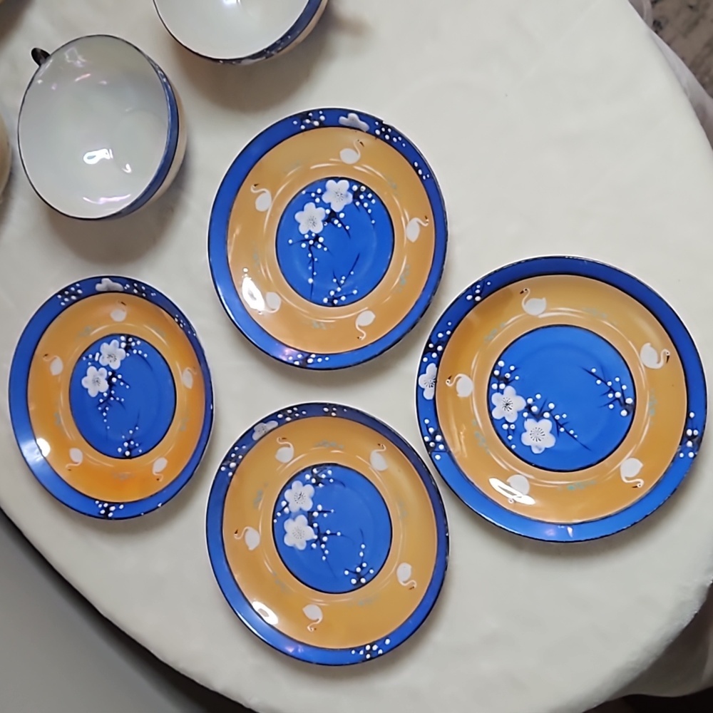 Vintage Japanese lusterware